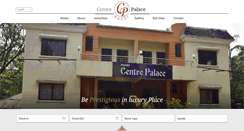 Desktop Screenshot of hotelcentrepalace.com