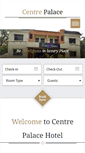 Mobile Screenshot of hotelcentrepalace.com